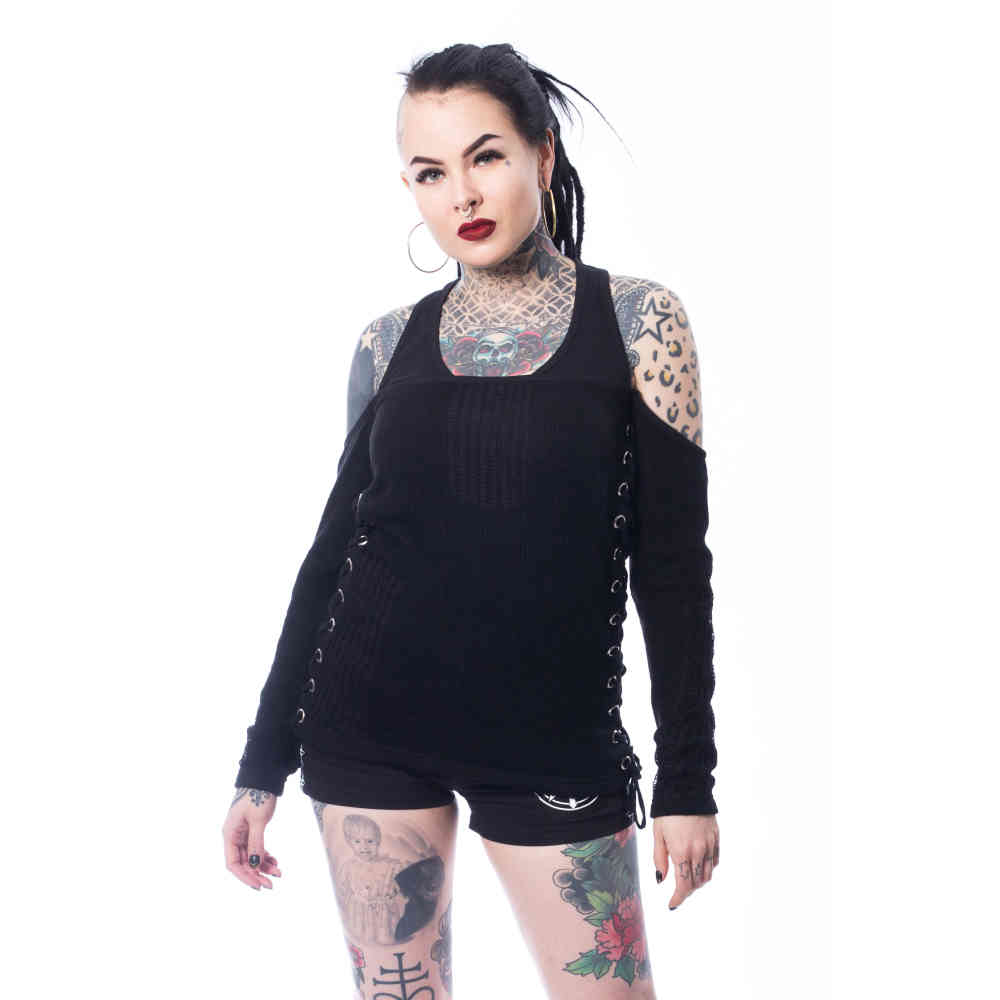 Heartless - EMIKO Top - Noir